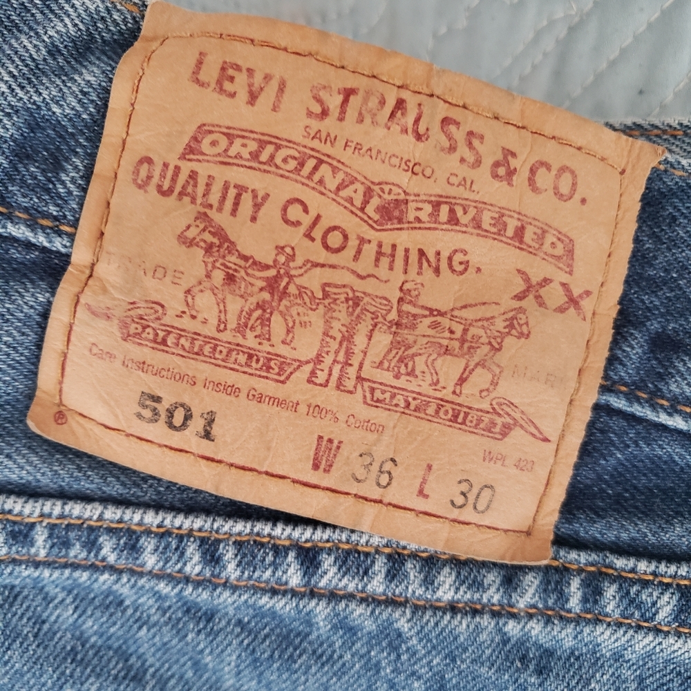 Levi's 501 Straight Fit 36 x 30